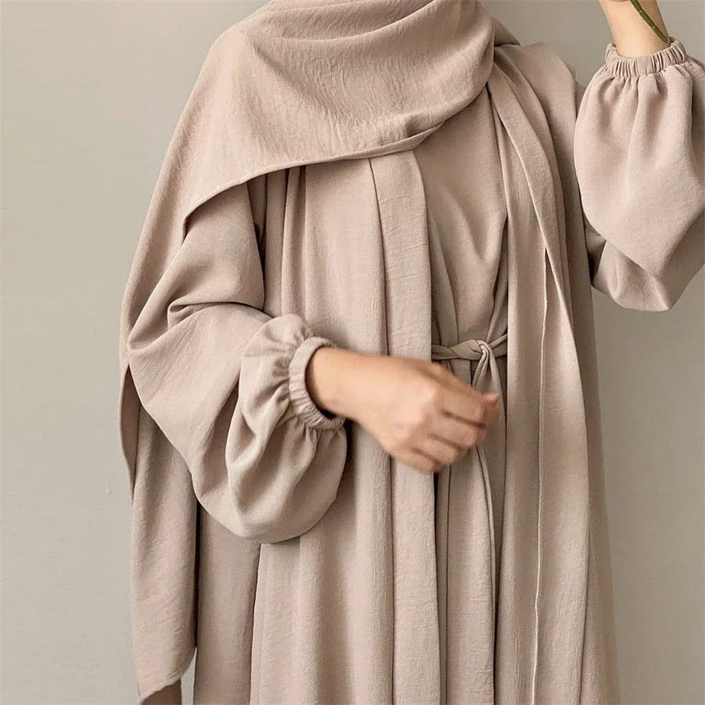 Bushra 3 piece abaya