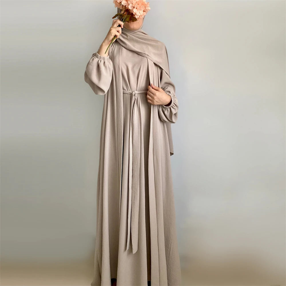 Bushra 3 piece abaya